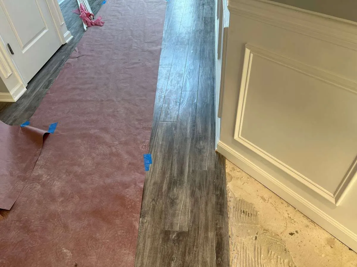 Completed marble shower restoration in Goodyear